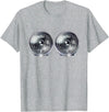 Halloween Shop Headlights Funny Costume Tee Halloween T-Shirt - Heather Grey