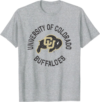 Elite Authentics Colorado Buffaloes Adults Kids White Small T-Shirt