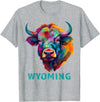 Love Wyoming Accessories, Apparel and Home Decor Wyoming American Bison Lover Buffalo for Men Women Souvenir T-Shirt -