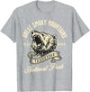 Great Smoky Mountains National Park Tennessee USA Great Smoky Mountains National Park Tennessee Bear Hike T-Shirt - Heather Grey