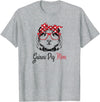 Funny Love Cavy Mom Gifts T Shirts & Hoodies Womens & Girls Kids Cute Wheek Lover Mama Guinea Pig Mom T-Shirt - Heather Grey