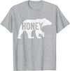 Matching Family Bear by Foxio Honey Bear Matching Family Camping Bear Funny Honey T-Shirt - Heather Grey