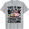 Book Character Fun Costumes This is My Book Character Costume Penguin Pig T-Shirt - Heather Grey