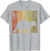 Raccoon Periodic Chemistry Elements Retro Racoon Raccoon Periodic Table Elements Racoon Nerd Vintage T-Shirt - Heather Grey