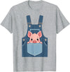 Pig Farm Animal Costumes Pig Costume - Funny Farmer, Pocket, Farm, Women, Men, Kids T-Shirt - Heather Grey