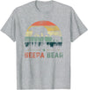 Beepa Bear Father's Day T-Shirt Vintage Beepa Bear Wildling Father's Day T-Shirt - Heather Grey