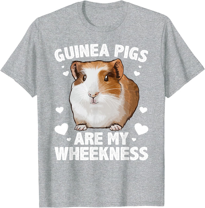 Guinea Pig Gift Guinea Pig Accessories & Stuff Funny Guinea Pig Design For Men Women Kids Guinea Pig Lovers T-Shirt - Heather Grey