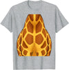 Cute Headless Giraffe Halloween Costume By TEERA Funny Giraffe Body Halloween Outfit T-Shirt - Heather Grey