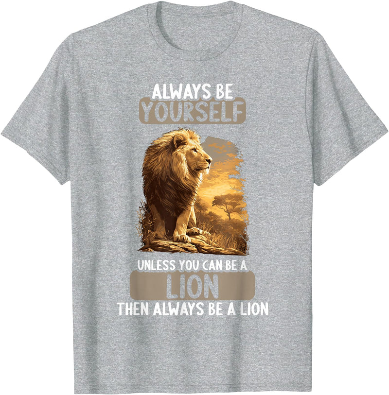 Lions Lion Lovers Shop Lions Lion T-Shirt - Heather Grey