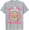 Hamster Just a Girl Who Loves Hamsters T-Shirt - Heather Grey