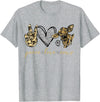 Funny Peace Love Cow - Cow Lover GiftT-Shirt Funny Peace Love Cow - Cow Lover Gift T-Shirt - Heather Grey