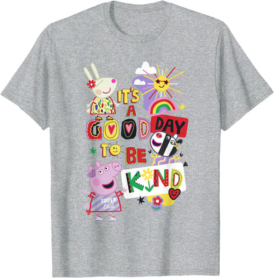 It's A Good Day To Be Kind Colorful Group Shot T-Shirt