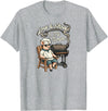 Pitmaster Pig Apparel Low & Slow Is My Tempo Pig BBQ Smoker T-Shirt - Heather Grey