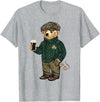 Teddy Bear Feeling Lucky St Patricks Women Men Cool Funny Teddy Bear Feeling Lucky Drinking St Patricks Day T-Shirt - Heather Grey