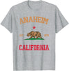 Anaheim California CA Designs Anaheim California T-Shirt - Heather Grey