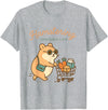 Hamstering Through Life Cute Hamster Tee - Hamster Owner T-Shirt - Heather Grey