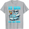 Ice Bath Cold Plunge Polar Bear Recovery Gym Tub Ice Bath Chill and Strong Cold Plunge Recovery Polar Bear T-Shirt - Heather Grey