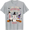 Funny Dental Dentist Halloween Tees How Often Do You Floss Funny Halloween Dentist Dental T-Shirt - Heather Grey