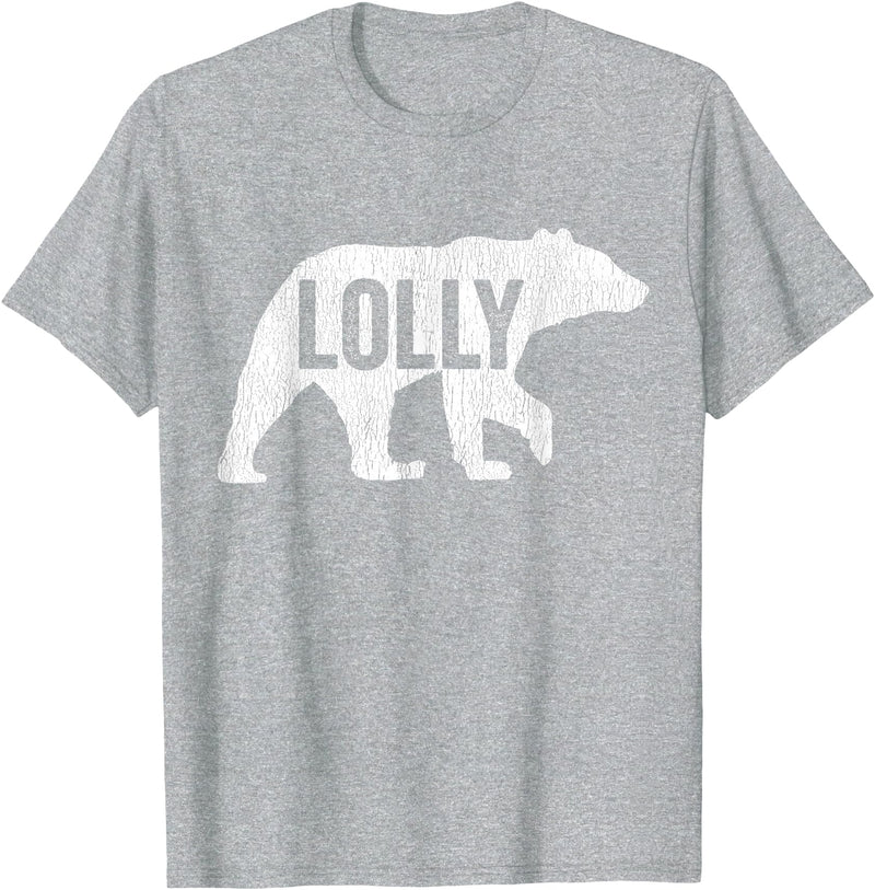 Matching Family Bear by Foxio Lolly Bear Matching Family Camping Bear Funny Lolly T-Shirt - Heather Grey