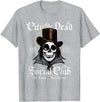 All Hallows Eve Tees by ADS New Orleans Voodoo Doctor Goth Skull Halloween T-Shirt - Heather Grey