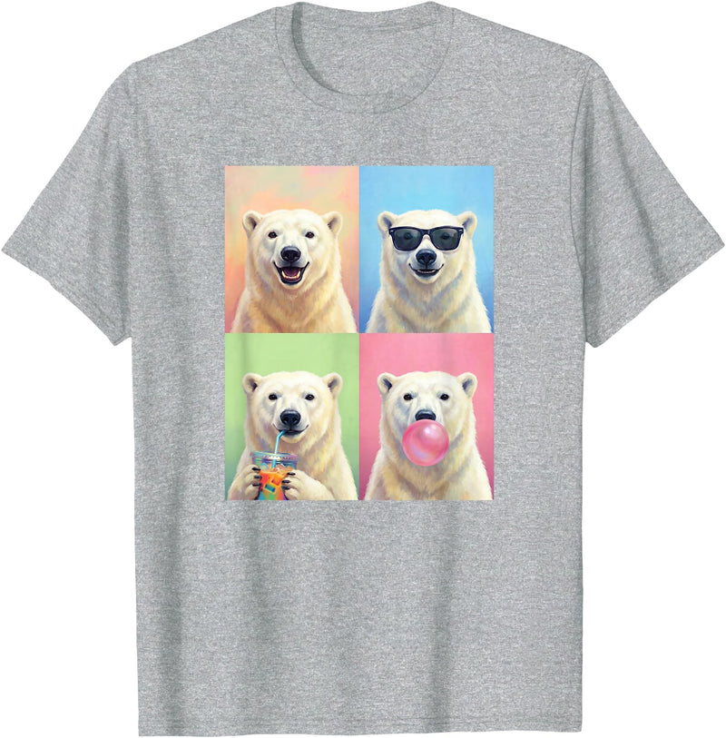 polar bears polar bear Shop Polar Bears Funny Polar Bear T-Shirt - Heather Grey