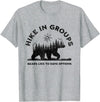 Hiking Bear Apparel Hike in Groups Bears Like to Have Options Funny Camping T-Shirt - Heather Grey