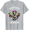 Cute Cow Herder Lady Animal Farm Lover Designs Funny Hanging with My Heifers Gift for Women Cow Farmer Girl T-Shirt -