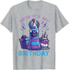 Birthday Party Shirts For Men Women Kids Bruh Its My Birthday Llama Pinata Bday Party Men Women Kids T-Shirt - Heather Grey