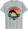 So Long And Thanks For All The Fish Vintage T-Shirt - Heather Grey