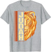 Hebrew Israelite Judah lion Lion of Judah Lion Hebrew Israelites jewish T-Shirt - Heather Grey