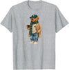 Lucky Teddy Bear St Patricks Day Irish t -shir t Lucky Teddy Bear St Patricks Day Irish T-Shirt - Heather Grey