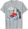 Alpaca shirt Family Llama Pjs Clothes Alpaca Llama with Red Buffalo Plaid Pajamas Girl Boy Llama T-Shirt - Heather Grey
