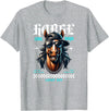 United Labels Horse - Lucky Days Streetwear Cool T-Shirt - Heather Grey