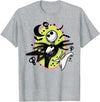 Disney The Nightmare Before Christmas - Jack And Zero T-Shirt - Heather Grey