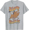 Disney Lion King Pumbaa Slow Walkin' Portrait Logo T-Shirt - Heather Grey