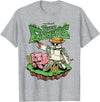 Minecraft Team Farmers Iron Golem & Pig Grow Wheat & Carrot T-Shirt - Heather Grey