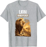 Lions Lion Lovers Shop Lions Lion Whisperer T-Shirt - Heather Grey