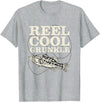 Angling Grunkle Freshwater Pickerel Fishing Rod Reel Cool Grunkle Fly Fishing Walleye Fishing Pole Grunkle T-Shirt - Heather Grey