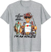 If Fishing Is A Sport I'm An Athlete Funny Tees If Fishing Is A Sport I'm An Athlete Funny Fishing Lovers T-Shirt - Heather Grey