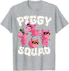 Piggy Squad Pig Farmer Animal Lovers Farming Farm T-Shirt - Heather Grey