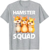 Cute Hamster Design for Men Women Kids Dwarf Hamster Lovers T-Shirt - Heather Grey