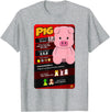 Chinese Zodiac Year of the Pig Shirts Chinese Zodiac Horoscope Animal Facts Year of the Pig T-Shirt - Heather Grey