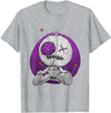 E-Girl Aesthetic Clothes Soft Grunge Clothing Scary Funny Graphic Voodoo Doll Teddy-Bear Halloween Gothic T-Shirt - Heather Grey