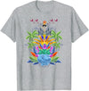 Disney Lion King Colorful Future King Group Shot T-Shirt - Heather Grey