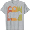 Cow Farming Vintage Cow Lover Retro Designs. Cow Vintage Cow Farmer Retro Dairy Farmer T-Shirt - Heather Grey