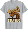 Bear Hug Wrestling Bear Hug - Wrestling bears T-Shirt - Heather Grey