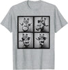 FunnyGiraffeCo. Funny Giraffe Sunglasses T-Shirt - Heather Grey