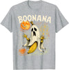 Scary Halloween Apparel.GAU Boonana Halloween Ghost Spooky Kids Cute Banana Costume T-Shirt - Heather Grey