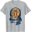 Horse Tees & Gifts for Men and Women Mystical Majestic Horse Spirit Animal Full Moon Nature Men T-Shirt - Heather Grey