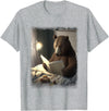 Bear reading a book Designs Bear reading a book T-Shirt - Heather Grey